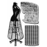 Stampendous Cling Stamp - Dress Form