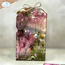 Elizabeth Crafts Clear Stamp - Garden Collection / Cracked Fieldds