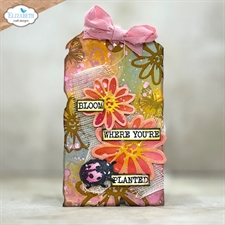 Elizabeth Crafts Clear Stamp - Garden Collection / Journal Phrases 5