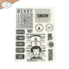 Elizabeth Crafts Clear Stamp Set - Winter Wanderlust / Winter Story