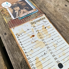Elizabeth Crafts Planner A5 Clear Stamp - Art Journal / Dates to Remember