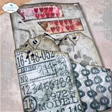 Elizabeth Crafts Clear Stamp Set - Hello You / Scribbles