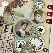 Elizabeth Crafts Clear Stamp & Die Set - Magical Moments