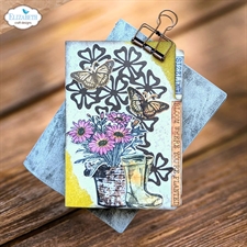 Elizabeth Crafts Clear Stamp & Die Set - Garden Collection / Garden of Love