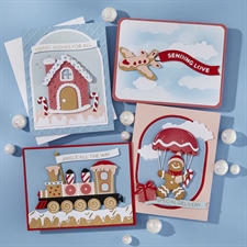 Spellbinders - Candy Christmas / Gingerbread House