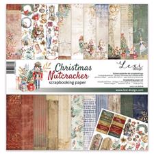 Lexi Design Set of Papers 12x12" - Christmas Nutcracker
