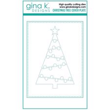 Gina K Design Die - Christmas Tree Cover Plate
