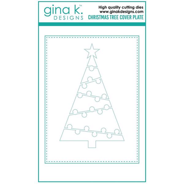 Gina K Design Die Christmas Tree Cover Plate