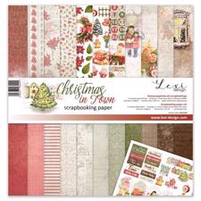 Lexi Design Set of Papers 12x12" - Christmas in Town