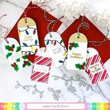 Waffle Flower Die - Combo Swatch Tag Die