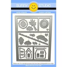 Sunny Studio Stamps - DIES / Comic Strip Everyday