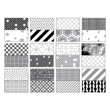Design 5 Paper Pad 15x15 - Cosmo Grey 