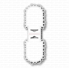 GummiApan DIE - Pakkemærkat (tag) m. Volant