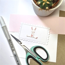 GummiApan DIE - Siddende Kanin