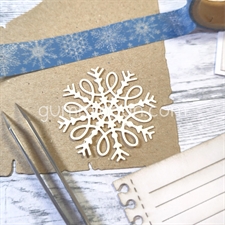 GummiApan DIE - Dekorativ Snöflinga (snefnug)