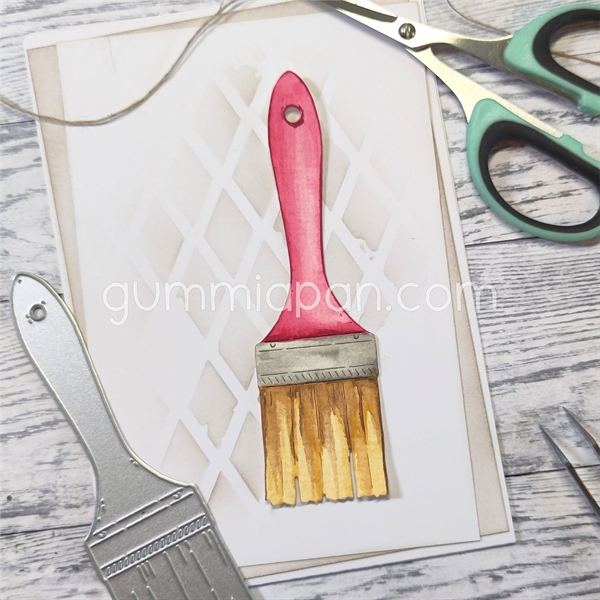 GummiApan DIE - Bred Pensel