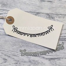 GummiApan DIE - Happy Birthday på Tråd