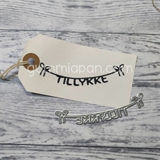 GummiApan DIE - Tillykke på Tråd