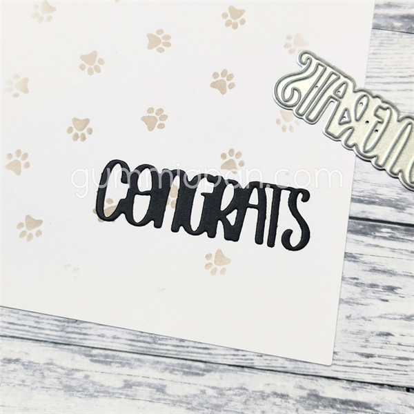 GummiApan DIE - Congrats