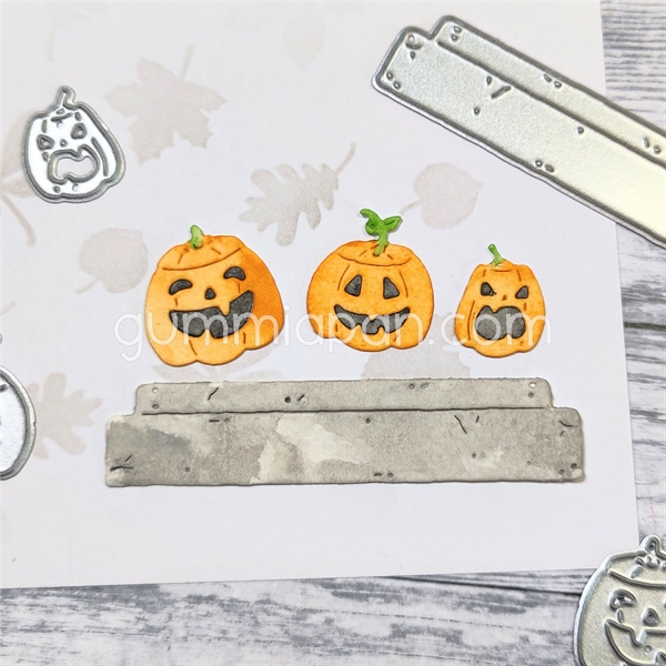 GummiApan DIE - Græskar på Trappe