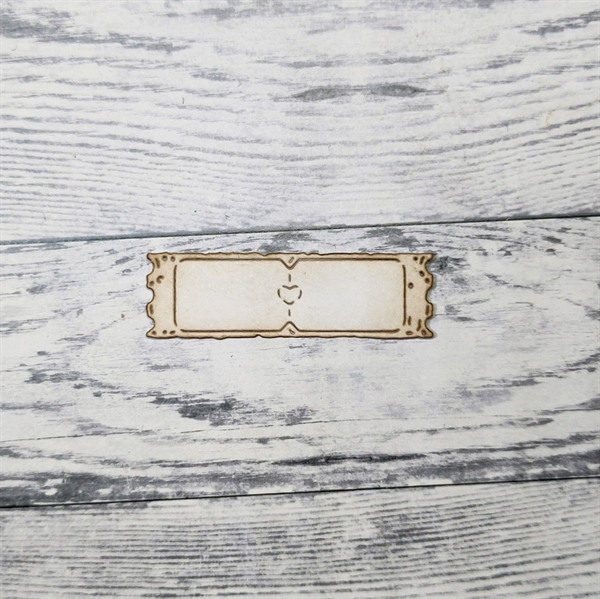 GummiApan DIE - Slidt Hjertelig Billet