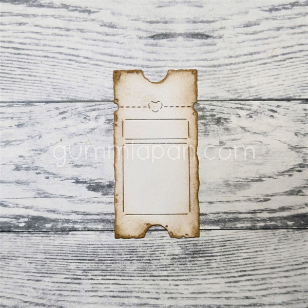 GummiApan DIE - Slidt Billet m. Hjerte