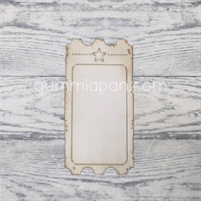 GummiApan DIE - Stor Slidt Billet med Stjerne