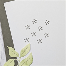 GummiApan DIE - Tekstur med Blomster