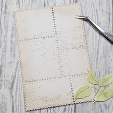 GummiApan DIE - Frimærke Baggrund Model 2