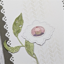 GummiApan DIE - 3 Små Frimærker (hexagon, hjerte, oval)