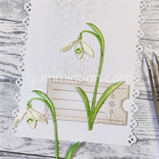 GummiApan DIE - Stor Snödroppe (Vintergæk)