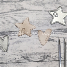 GummiApan DIE - Hjerte & Stjerne / Stor