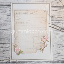 GummiApan DIE - Old Library Card