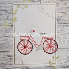 GummiApan DIE - Cykel fra siden