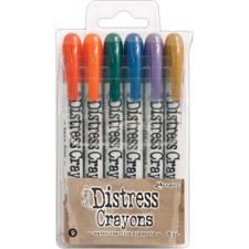 Distress Crayons - Set #9 / Darks