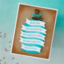 Hero Arts Clear Stamp & DIE Set - Banner Days