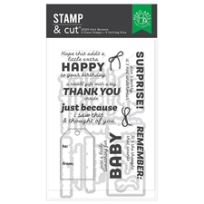 Hero Arts Clear Stamp & Cut - Just Because