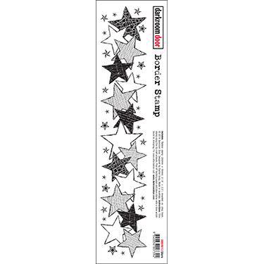 Darkroom Door Stamp - Border Stamp / Stars