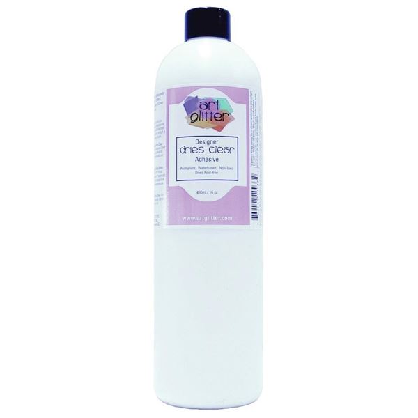 Designer Dries Clear Adhesive (Art Glitter Glue) 16 oz (JUMBO)