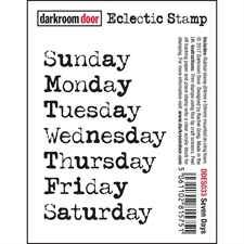 Darkroom Door Stamp - Eclectic Stamp / Seven Days