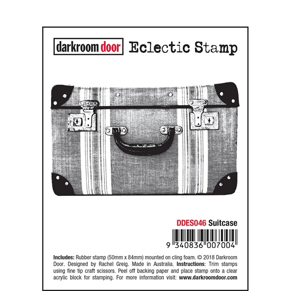 Darkroom Door Stamp - Eclectic Stamp / Suitcase