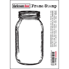 Darkroom Door Stamp - Frame Stamp / Mason Jar
