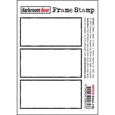 Darkroom Door Stamp - Frame Stamp / Boxes 3 Up