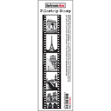 Darkroom Door Stamp - Filmstrip Stamp / Paris
