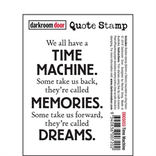 Darkroom Door Stamp - Quote Stamp / Time Machine