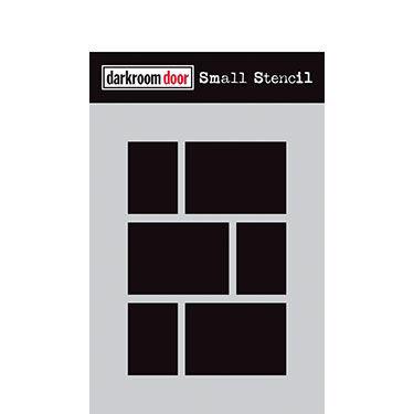 Darkroom Door Stencil - Mixed Boxes