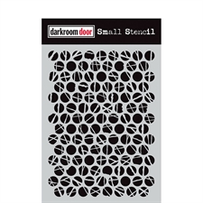 Darkroom Door Stencil - Polka Dots / Small