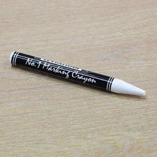 White No. 1 Marking Crayon - Hvidt Farvekridt