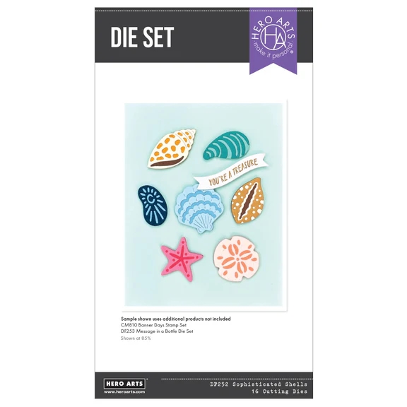 Hero Arts Die - Sophisticated Shells