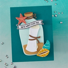 Hero Arts Die - Message in a Bottle